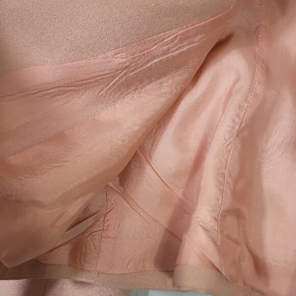 Vintage Victor Costa Sequin Blazer Jacket 10 Pink Formal Occasion Designer Gala - Picture 9 of 12